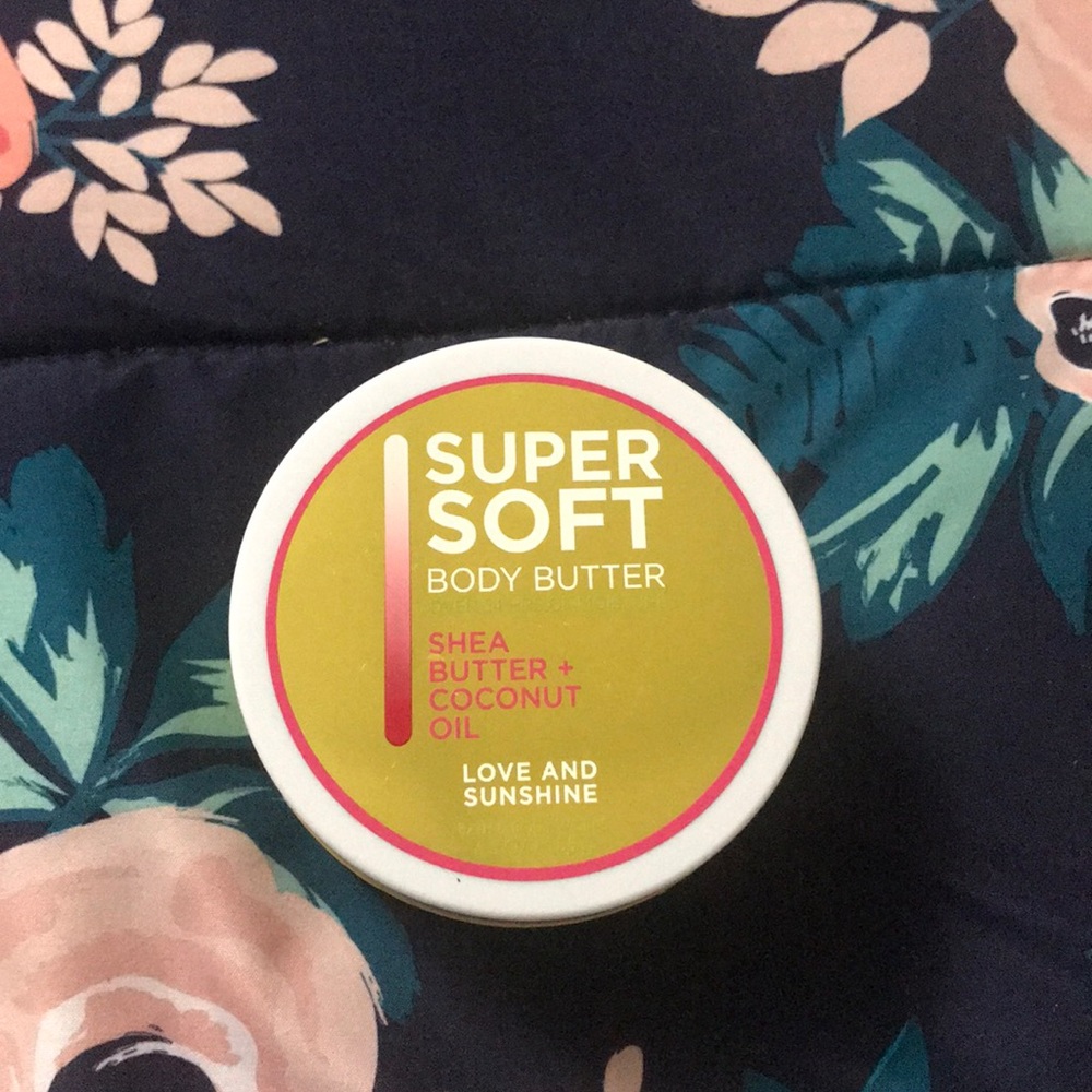 NWT love and sunshine body butter!!